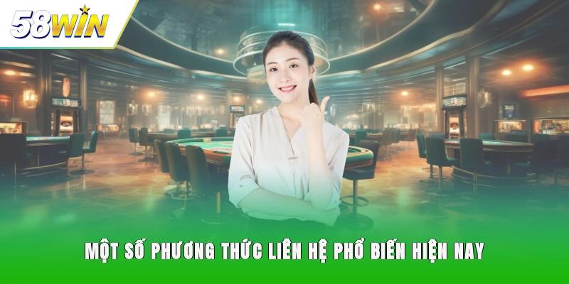 Một số phương thức liên hệ phổ biến hiện nay
